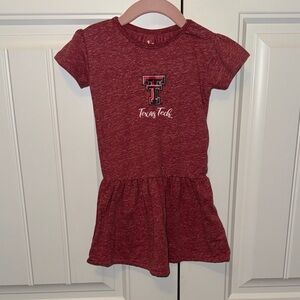 Texas Tech little king 2T dress